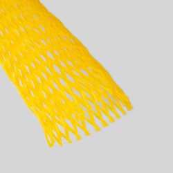 Kunststoff-Netzschutzschlauch in gelb, Art-Nr. 711000