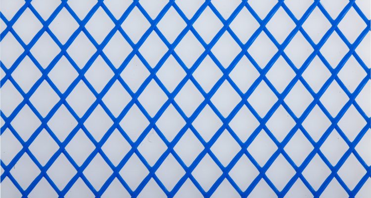 Gittermuster der Netzschutzmatte in blau, Art-Nr. 747100